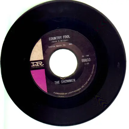 The Showmen - It Will Stand / Country Fool