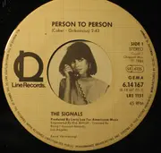 7inch Vinyl Single - The Signals - Person To Person