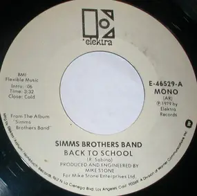 Simms Brothers Band - Back To School