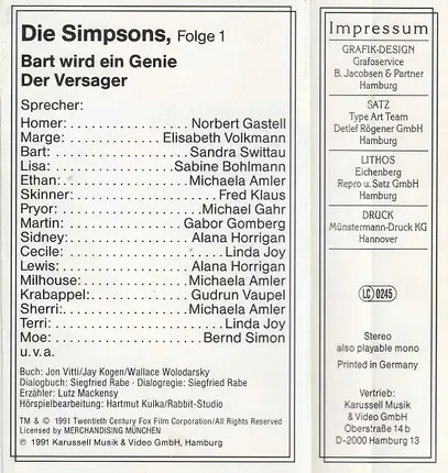 The Simpsons - Die Simpsons Folge 1