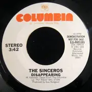7inch Vinyl Single - The Sinceros - Disappearing
