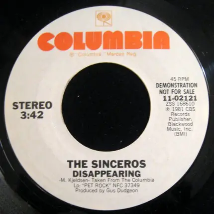 The Sinceros - Disappearing