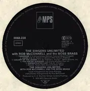 LP - The Singers Unlimited With Rob McConnell & The Boss Brass - The Singers Unlimited With Rob McConnell And The Boss Brass