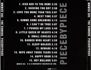 CD - The Sinners - Piece By Piece