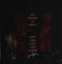 LP - The Sisters Of Mercy - First And Last And Always - With Barcode, SIGNED