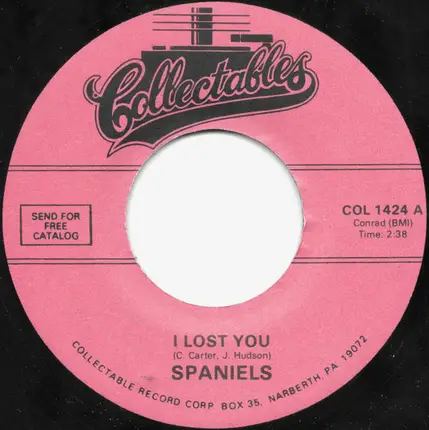 The Spaniels - I Lost You