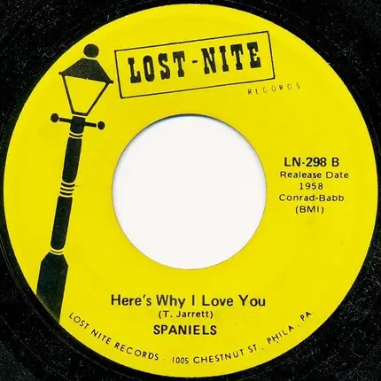 The Spaniels - Stormy Weather / Here's Why I Love You
