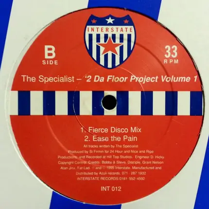 The Specialist - 2 Da Floor Project Volume 1