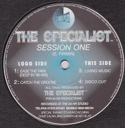 The Specialist - Session One