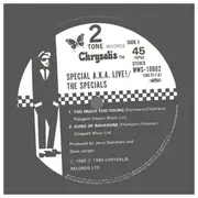 12inch Vinyl Single - The Specials Featuring Rico Rodriguez - Too Much Too Young - includes OBI + insert