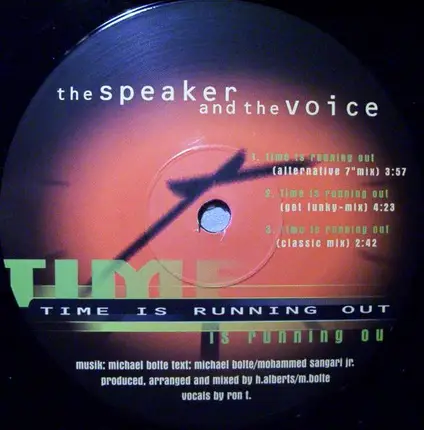 The Speaker And The Voice - Time Is Running Out