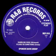 7inch Vinyl Single - The Spencer Davis Group - Rambling Rose - Mono