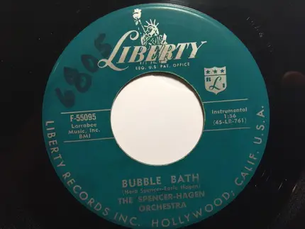 The Spencer-Hagen Orchestra - Tailspin / Bubble Bath