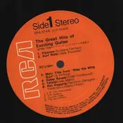 Double LP - The Spiders, The Astronauts, Duance Eddy, a.o. - The Great Hits of Exciting Guitar - Gatefold