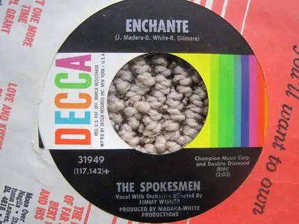The Spokesmen - Today's The Day