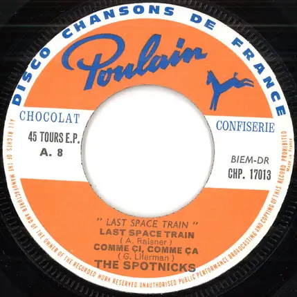 The Spotnicks - Last Space Train (Danses Modernes)