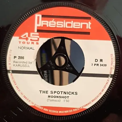 The Spotnicks - High Flying Scotchman / Moonshot