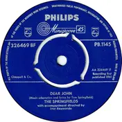 The Springfields - Dear John