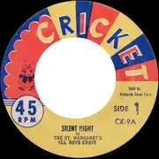 7inch Vinyl Single - The St. Margaret's All Boys Choir - Silent Night / O' Come All Ye Faithful