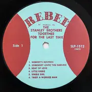 LP - The Stanley Brothers - Together For The Last Time