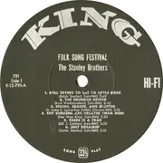 LP - The Stanley Brothers - Folk Song Festival
