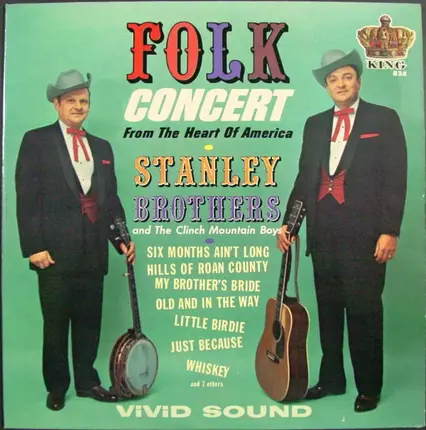 The Stanley Brothers And The Clinch Mountain Boys - Folk Concert