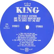 LP - The Stanley Brothers And The Clinch Mountain Boys - Sing The Songs They Like Best