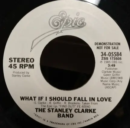 The Stanley Clarke Band - What If I Should Fall In Love