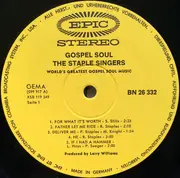 LP - The Staple Singers - Gospel Soul