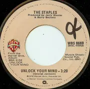 7inch Vinyl Single - The Staples - Mystery Train / Unlock Your Mind