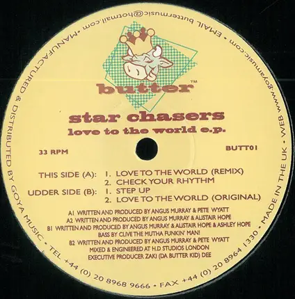 The Starchasers - Love To The World EP