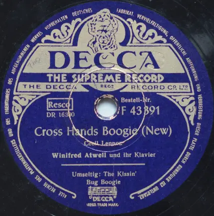 The Stargazers / Winifred Atwell - The Kissin' Bug Boogie / Cross Hands Boogie