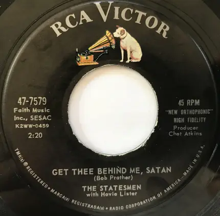 The Statesmen Quartet - Get Thee Behind Me, Satan / God Bless You, Go With God