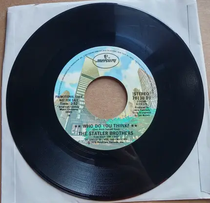 The Statler Brothers - Who Do You Think?