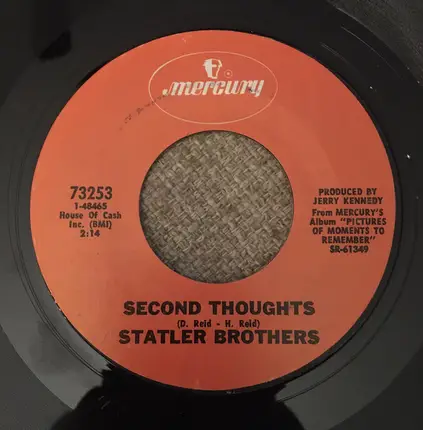 The Statler Brothers - You Can't Go Home