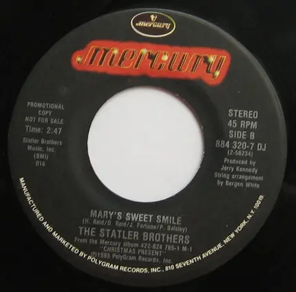 The Statler Brothers - Christmas Eve (Kodia's Theme)