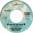 7inch Vinyl Single - The Statler Brothers - Here We Are Again