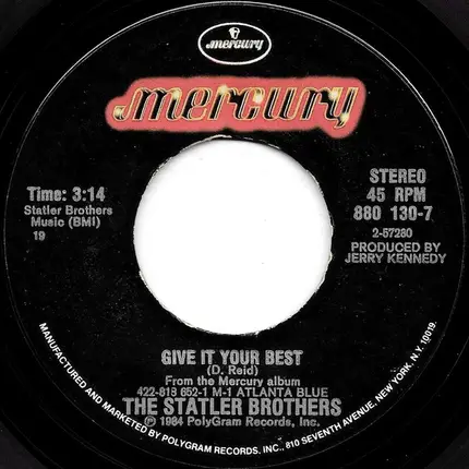 The Statler Brothers - One Takes The Blame