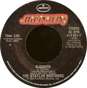 The Statler Brothers - Elizabeth / The Class Of '57