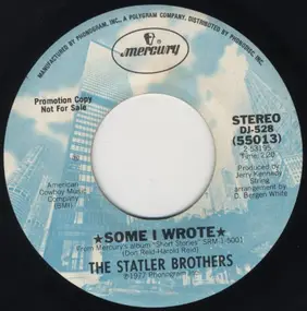 The Statler Brothers - Some I Wrote