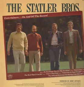 The Statler Brothers - Entertainers...On & Off the Record