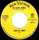 7inch Vinyl Single - The Status Cymbal - From My Swing / With A Little Love