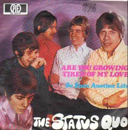 The Status Quo - Are You Growing Tired Of My Love