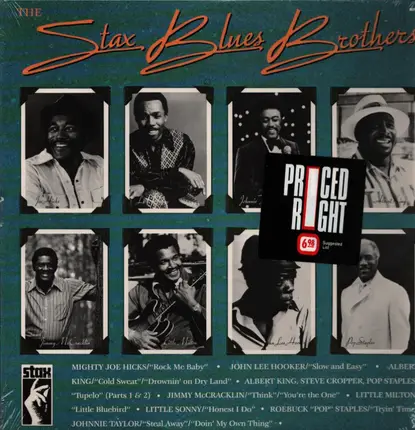 The Stax Blues Brothers feat. Mighty Joe Hicks, John Lee Hooker a.o. - The Stax Blues Brothers