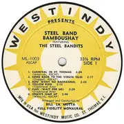 LP - The Steel Bandits - Steel Band Bamboushay From The Virgin Islands, USA - Mono