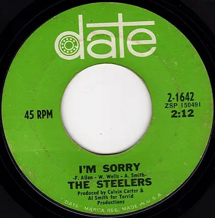 The Steelers - Get It From The Bottom / I'm Sorry