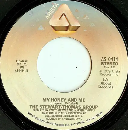 The Stewart-Thomas Group - To Freak Or Not To Freak / My Honey And Me