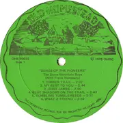 LP - The Stone Mountain Boys With Frank Necessary - Songs Of The Pioneers