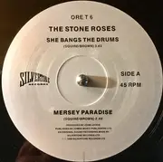 12inch Vinyl Single - The Stone Roses - She Bangs The Drums - B Label Misprint