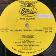 LP - The Stoneman Family - White Lightning - promo